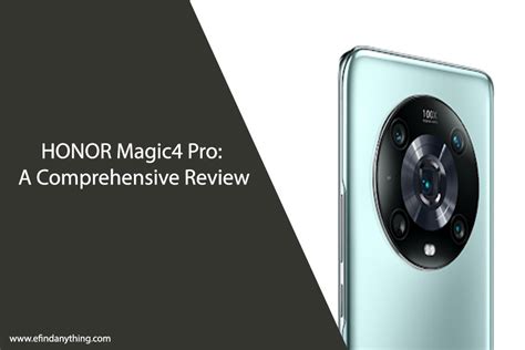 The Latest Innovation in Display Technology: The Honor Magic 4 Advanced's Stunning Screen